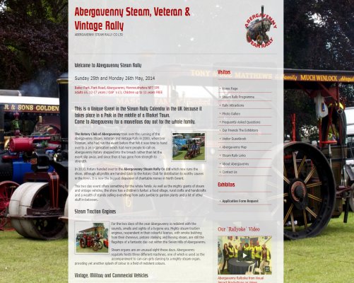 Abergavenny Steam Rally Screenshot