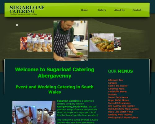 Sugarloaf Catering Screenshot
