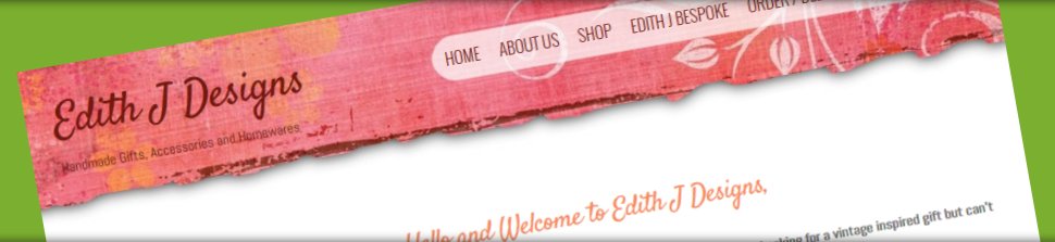 Edith J Designs screenshot