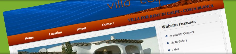 Villa Calpe screenshot