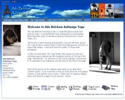 Screenshot of Adebelchamashtanga.co.uk - Link to more information