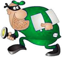 Bad guy graphic